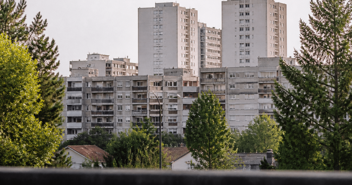 Densite urbaine Vitry-sur-Seine immeubles collectifs assembles verticalement